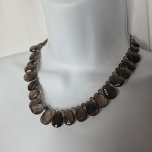 J. Crew Elegant Smoky Necklace Choker